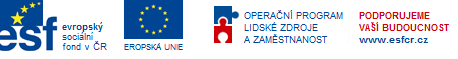 Operační program Lidké zdroje a zaměstnanost Logo - Operační program Lidké zdroje a zaměstnanost
